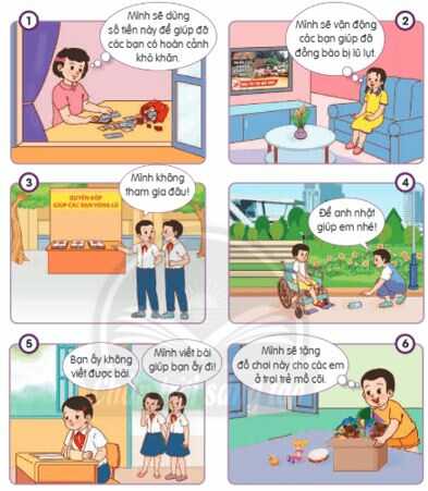 Giải Đạo đức lớp 4 trang 16