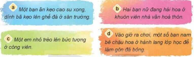 Luyện tập 4 trang 36 SGK Đạo đức 4 – Kết nối tri thức