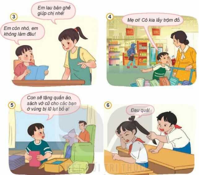 Luyện tập 4 trang 61 SGK Đạo đức 4 – Kết nối tri thức