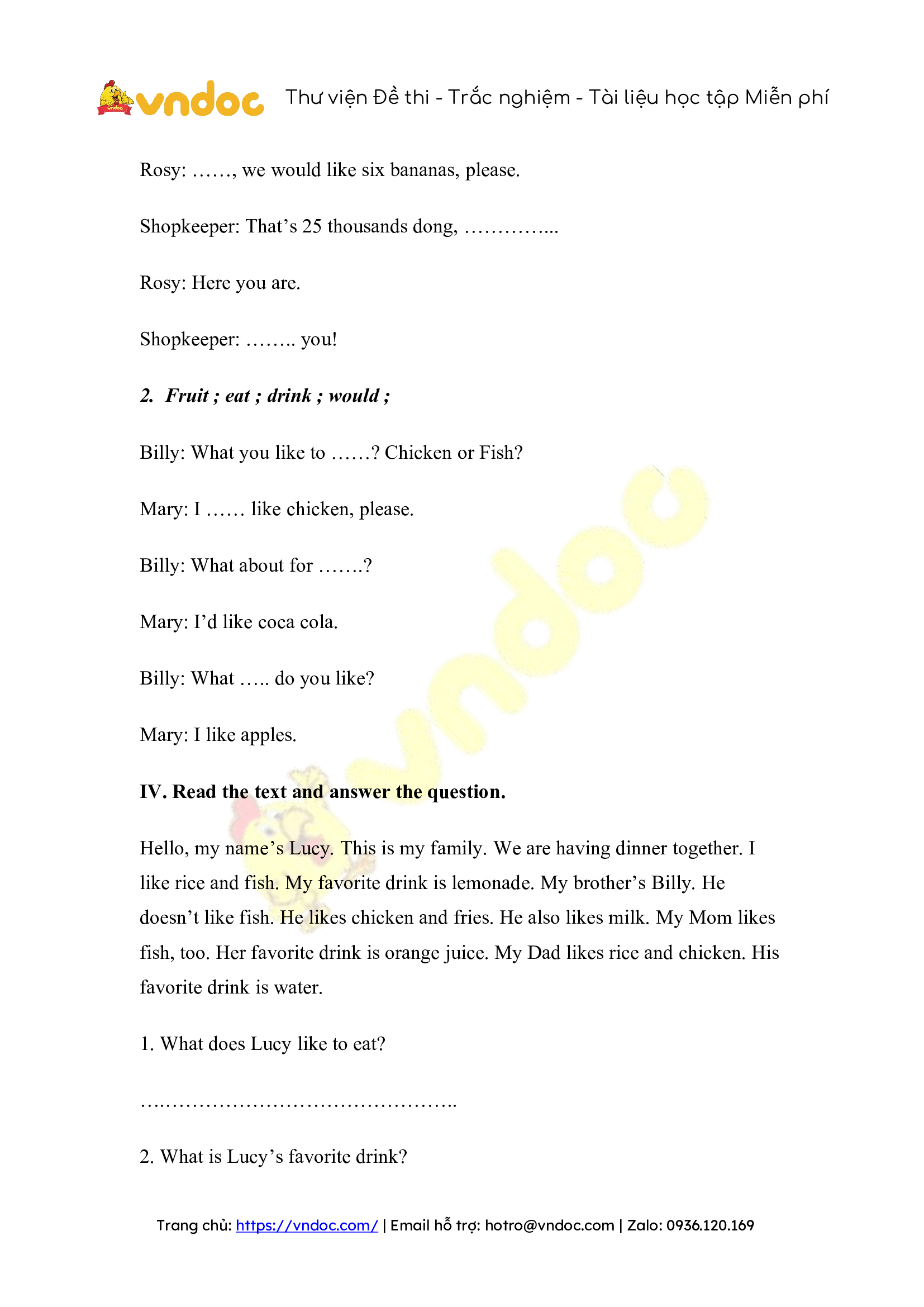 bai tap cuoi tuan tieng anh lop 4 family and friends tuan 7 2*505416