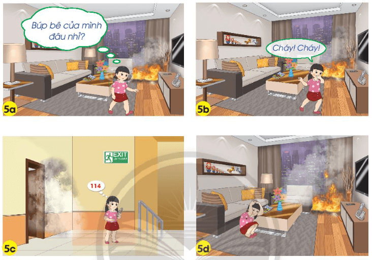 Tự nhiên xã hội lớp 3 Chân trời sáng tạo Bài 3: Phòng tránh hỏa hoạn khi ở nhà