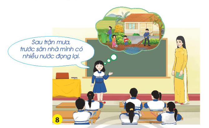 Tự nhiên xã hội lớp 3 Chân trời sáng tạo Bài 4: Giữ vệ sinh xung quanh nhà