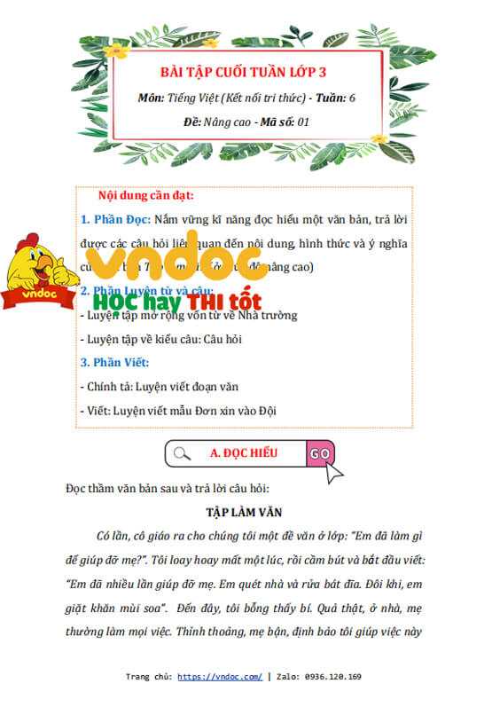 bai tap cuoi tuan tieng viet lop 3 nang cao tuan 6 ket noi tri thuc h3*509818