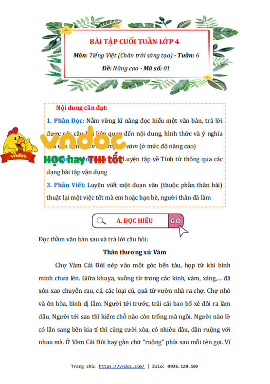 de kiem tra cuoi tuan mon tieng viet lop 4 tuan 6 h1*509729