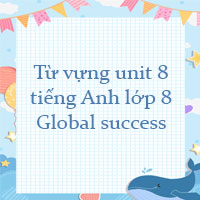 Từ vựng unit 8 lớp 8 Global success