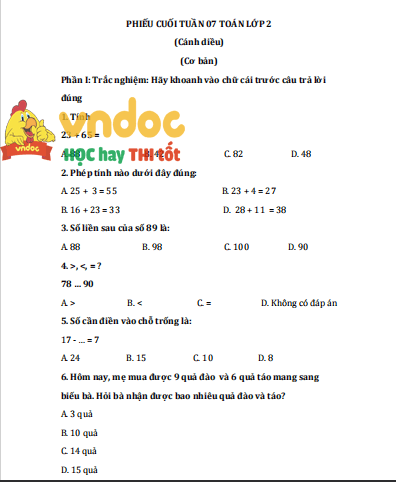 bai tap cuoi tuan lop 2 tuan 7 cd co ban 1*514605