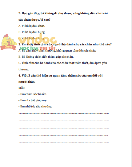 bai tap cuoi tuan tieng viet lop 2 chan troi sang tao tuan 8 nang cao 2*515837