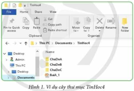 Khởi động trang 20 SGK Tin học lớp 4