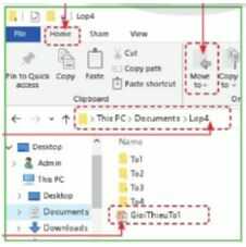 Luyện tập 1 trang 23 SGK Tin học lớp 4