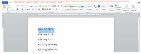 Hoạt động 1 trang 36 SGK Tin học lớp 4