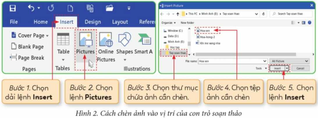 Hoạt động 1 trang 40 SGK Tin học lớp 4