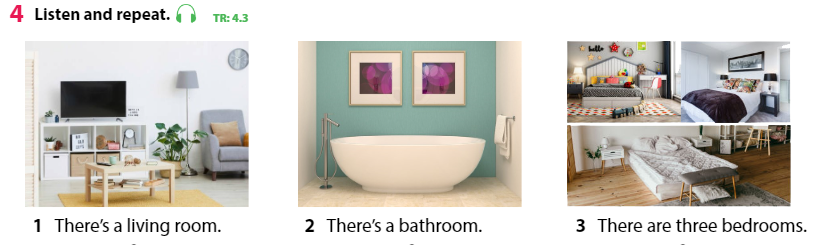 Tiếng Anh 3 Wonderful World Unit 4 Lesson 1