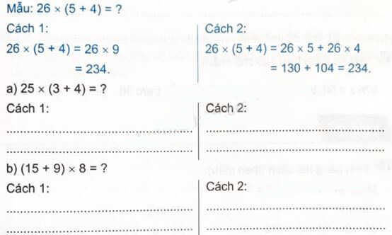 Vở bài tập Toán lớp 4 trang 17 Bài 1