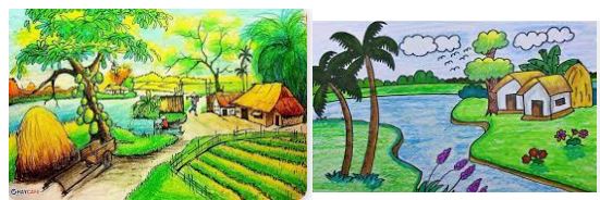 Giải Mĩ thuật 4 Kết nối tri thức chủ đề 3: Cảnh đẹp quê hương