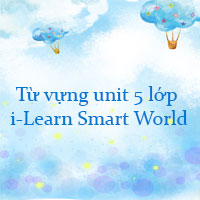 Từ vựng unit 5 lớp 8 Science and Technology i-Learn Smart World