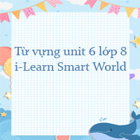 Từ vựng unit 6 lớp 8 Life on other planets i-Learn Smart World