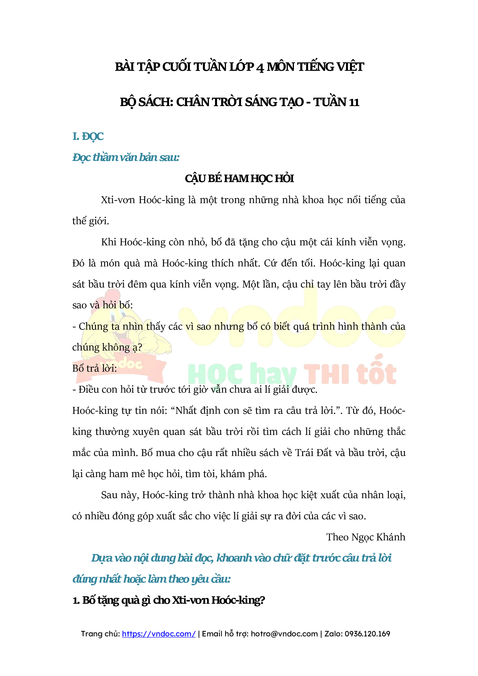 bai tap cuoi tuan tieng viet lop 4 chan troi sang tao tuan 11 co ban 1*529714