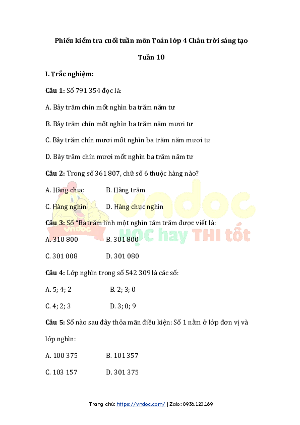 phieu bai tap cuoi tuan lop 4 chan troi sang tao tuan 10 3*529694