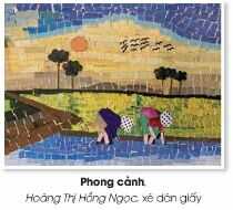 Giải Mĩ thuật 4 Chân trời bản 2 bài 6: Tranh ghép mảnh