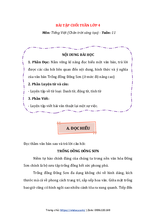 phieu bai tap cuoi tuan lop 4 chan troi sang tao tuan 11 1*531545