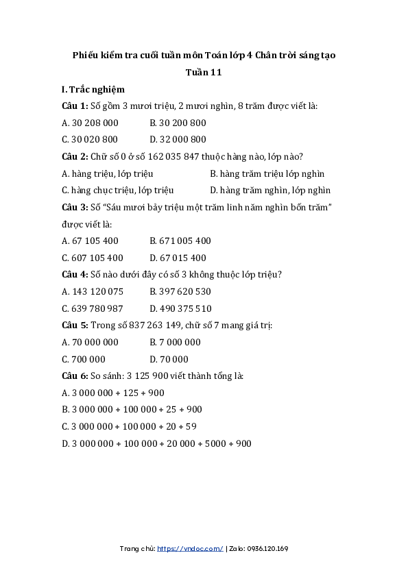 phieu bai tap cuoi tuan lop 4 chan troi sang tao tuan 11 3*531542