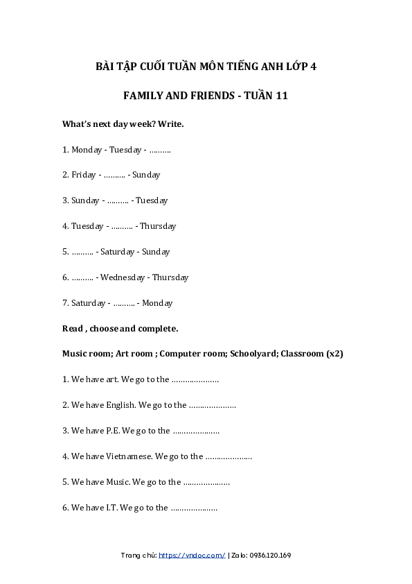 phieu bai tap cuoi tuan lop 4 chan troi sang tao tuan 11 5*531544