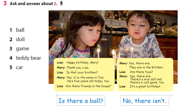 Tiếng Anh 3 Wonderful World Unit 4 Lesson 3