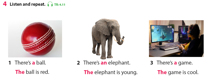 Tiếng Anh 3 Wonderful World Unit 4 Lesson 3