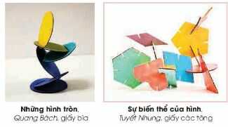 Giải Mĩ thuật 4 Chân trời bản 2 bài 10: Khối và sự biến thể