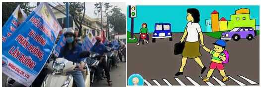 Giải Mĩ thuật 4 Chân trời bản 2 bài 16: Thông điệp về an toàn giao thông