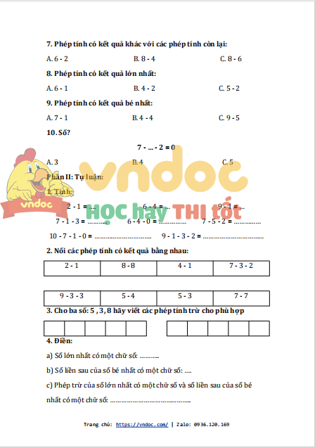 bai tap cuoi tuan toan lop 1 ket noi tri thuc tuan 12 nang cao 2*534620