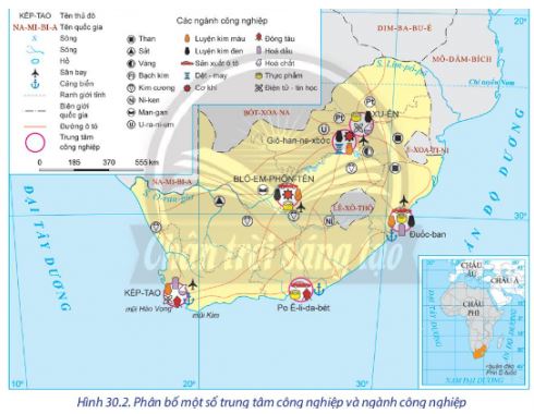 Địa lí 11 Chân trời sáng tạo bài 30