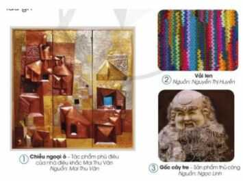 Giải Mĩ thuật 4 Cánh diều bài 3: Những vật liệu khác nhau