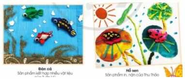 Giải Mĩ thuật 4 Cánh diều bài 3: Những vật liệu khác nhau