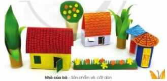 Giải Mĩ thuật 4 Cánh diều bài 10: Những mái nhà thân quen