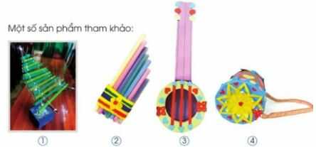 Giải Mĩ thuật 4 Cánh diều bài 11: Nhạc cụ dân tộc