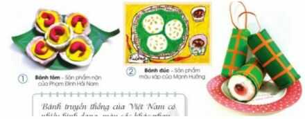 Giải Mĩ thuật 4 Cánh diều bài 12: Bánh ngon truyền thống