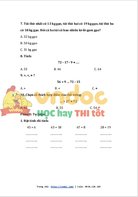 bai tap cuoi tuan toan lop 2 canh dieu tuan 13 2*538005