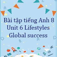 Bài tập tiếng Anh lớp 8 Unit 6 Lifestyles Global success
