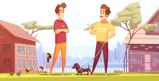 Dàn ý Tả người hàng xóm