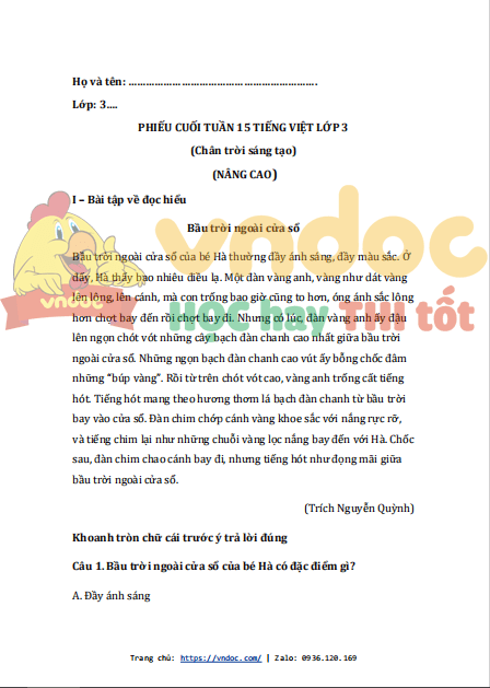 bai tap cuoi tuan tieng viet lop 3 nang cao tuan 15 chan troi sang tao 1*546522