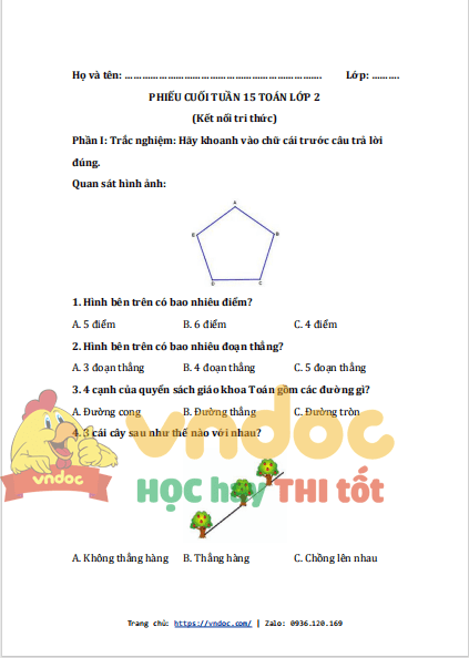 bai tap cuoi tuan toan lop 2 ket noi tri thuc tuan 15 1*546187
