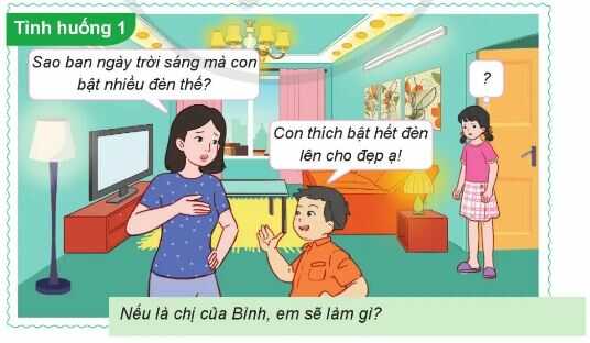 HOẠT ĐỘNG GIÁO DỤC: TIẾT KIỆM TRONG SINH HOẠT GIA ĐÌNH