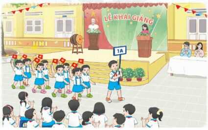 HĐTN lớp 4 trang 5 Sinh hoạt dưới cờ