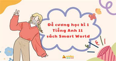 Đề cương học kì 1 Tiếng Anh 11 sách i-Learn Smart World