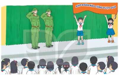 HĐTN lớp 4 trang 38 Sinh hoạt dưới cờ