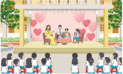 HĐTN lớp 4 trang 43 Sinh hoạt dưới cờ