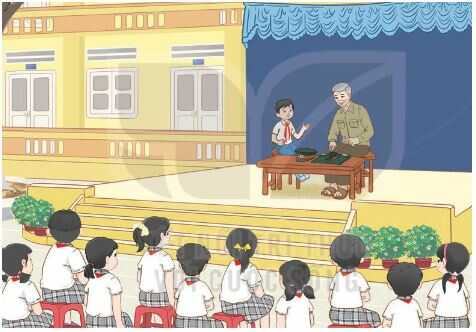 HĐTN lớp 4 trang 46 Sinh hoạt dưới cờ