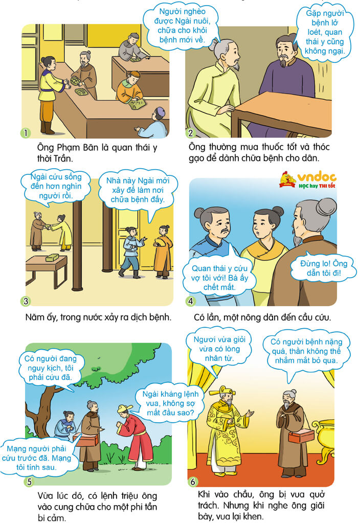 Kể chuyện Cứu người trước đã lớp 4