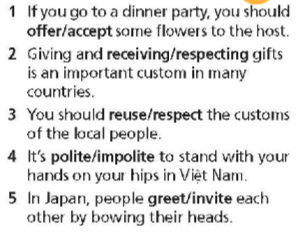 Sách bài tập Right on 8 unit 4 trang 30